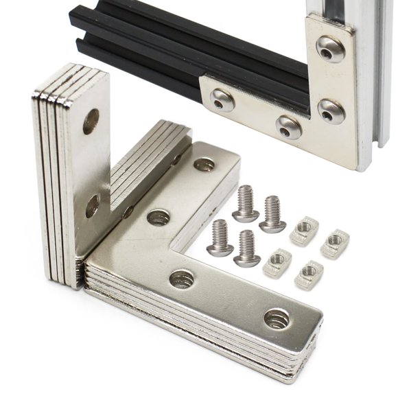 Soporte de Montaje BLCCLOY 20x20 mm Acero Inoxidable - Juego de 10