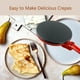 thumbnail image 2 of Crepera Sarten Antiadherente Mango Resistente Cocina Lau, 2 of 3