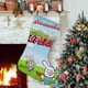 thumbnail image 1 of Calcetín de Navidad Desmarcar Superbuns Blanco 54x38 cm, 1 of 5
