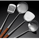 thumbnail image 4 of Utensilios de cocina Wok Espátula Juego de herramientas de hierro y cucharón Espátula para equipos de cocina de acero inoxidable Accesorios de cocina Elementos esenciales Color 1, 4 of 8