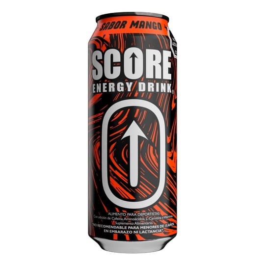 Bebida Energetica Mango Lata 473 ml Score