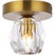 thumbnail image 1 of Lámpara de Techo Elegant Lighting Eren Dorada 30x30x9 cm 110V, 1 of 4