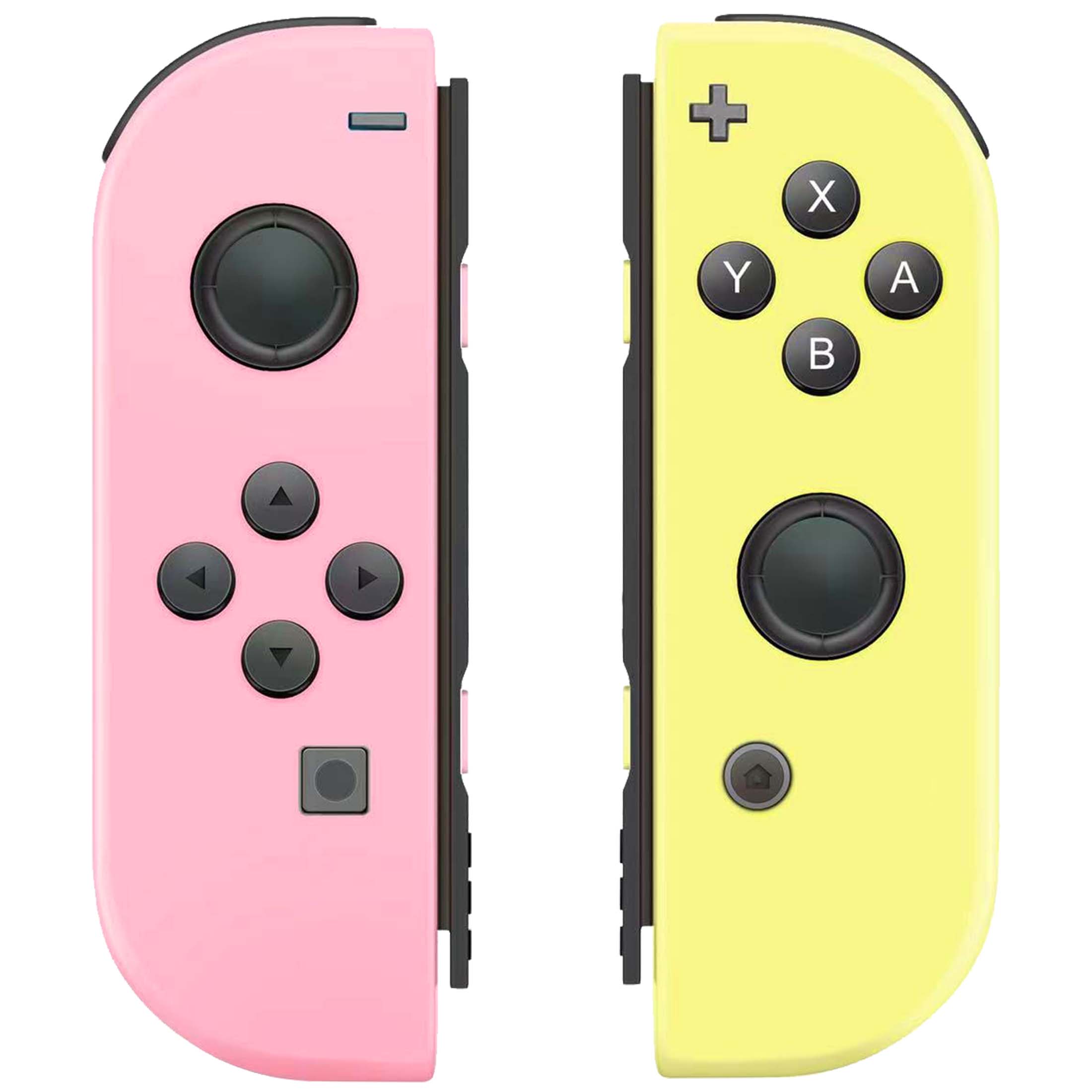 Genérico - Joypad Remoto Para Nintendo Switch Con Función De Activación Y Control De Movimiento, Rosado & Amarillo