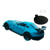 Bothyi - Mini Coche Modelo 1:64 Universal Dinámico Regalo De Cumpleaños Decoración Del Salpicadero Del Coche Azul Verde