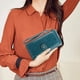 thumbnail image 5 of Nuevo bolso largo para mujer, multifuncional, con cremallera, para teléfono móvil, bolso de mano con hebilla de moda, 5 of 5
