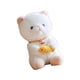 thumbnail image 1 of Cojín De Tiro De Dibujos Animados Suave De Gatito De Peluche De 25 Cm Para Regalo De Vacaciones Dormitorio De Estudio Blanco, 1 of 5