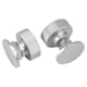 thumbnail image 4 of Sujetadores De Casco Pipeliner De 2 Piezas Para Una Mano De Obra Exquisita Fácil De Montar Plata, 4 of 5