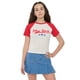 thumbnail image 1 of Polera Niña Teen Raglan Sporty Rojo Corona, 1 of 5