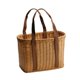 thumbnail image 5 of Cesta Tejida Práctica Cubo Para Almacenamiento De Frutas Cestas De Picnic Para Acampar Grande, 5 of 5
