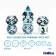 thumbnail image 4 of Juego de dados de resina Metallic Dice Games Frost Capture con 7 dados, 4 of 9
