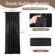 thumbnail image 2 of Cortinas SoarDream con fondo de lentejuelas, 6 piezas, 60 x 240 cm, color negro, 2 of 6