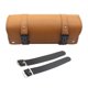 thumbnail image 4 of Cuero De PU Bolsa De Sillín Para Motocicleta / Moto Bolsa De Almacenamiento Para Rollo De Herramientas Marrón, 4 of 5