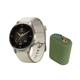 thumbnail image 1 of Pack Smartwatch Lhotse Vibe 05 Cream + Parlante Verde, 1 of 7