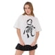 thumbnail image 1 of Polera Mujer Oversize Blanco Corona, 1 of 5