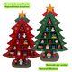 thumbnail image 3 of Árbol Navideño De Madera Escritorio Mini Arbolito De Navidad 2025, 3 of 6