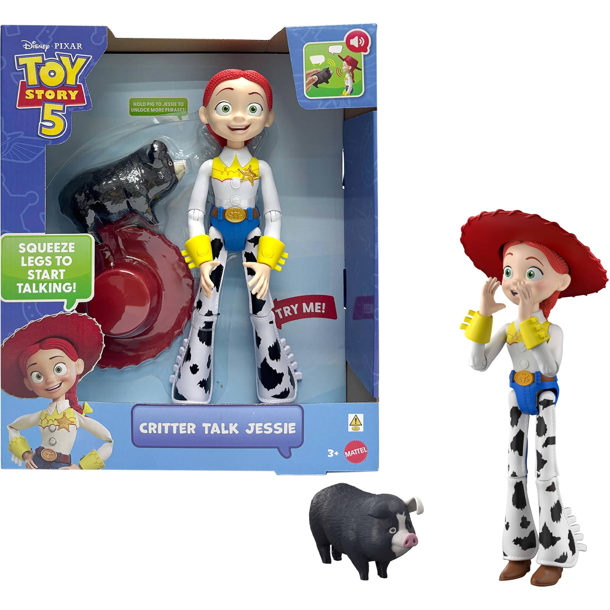 Figura De Acción Mattel Disney Pixar Toy Story 5 Jessie 30 Cm