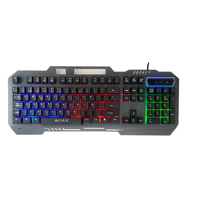 Genérico - Teclado Gamer Metálico Aoas M888 Rgb Español