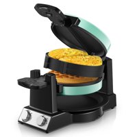 Máquina Para Hacer Tortillas Y Gofres 2 En 1 Fohere 1400 W, Color Verde Menta