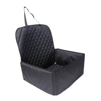Magideal - Funda Para Asiento Delantero De Coche Para Mascotas, Tela Oxford, Versátil, Portátil, Para La Mayoría De Los Modelos De Vehículos, Correa Ajustable,