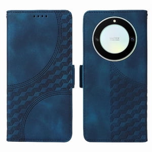 Carcasa Foxdock Honor X40 5G De Cuero Pu, Diseño Acolchado Clásico, Protección Contra Caídas Y Rayones