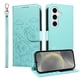 thumbnail image 1 of Funda Cartera para Samsung Galaxy S24 Perro Cachorro Grabado con Tarjetas Soporte Correa Verde, 1 of 6