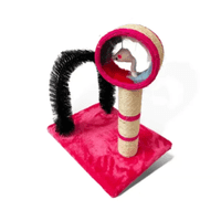 Genérico - Rascador Torre Con Masajeador Para Gatos Mascotas