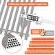thumbnail image 4 of Parrillas QuliMetal de acero inoxidable Weber 300 Series de 9,5 mm, 4 of 8