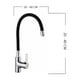 thumbnail image 3 of Llave Monomando Lavaplatos Vertical Cuello Flexible Negro, 3 of 3
