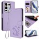 thumbnail image 2 of Funda de Gato tipo Libro para Infinix Note 50S, Lila Claro, 2 of 6