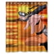 thumbnail image 1 of Cortina de ducha Naruto, juego de cortina de baño con ganchos, tamaño 60 x 72 pulgadas, 1 of 3