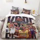 thumbnail image 1 of Duvet Cover Kobe Bryant HD Printing One Quilt Cover Two Pillowcases Football Lover Gift Room Single Double Queen King, 1 of 5