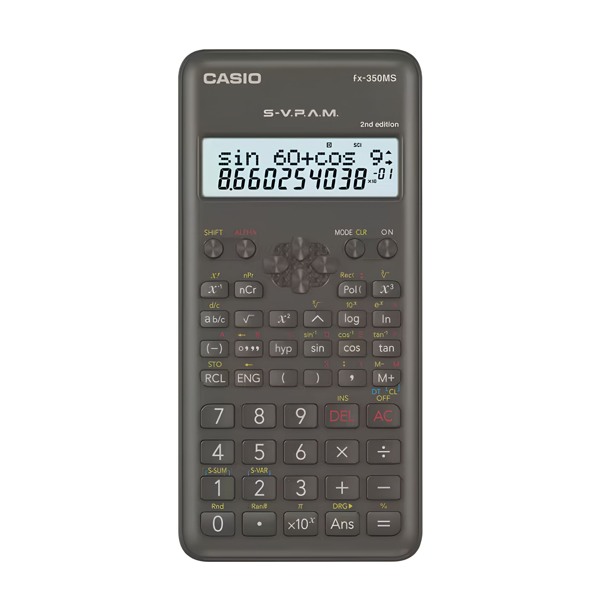 Casio - Calculadora Fx-350ms-2 Cientifica