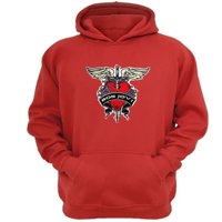 Genérico - Polerón Canguro Bon Jovi Rojo Talla Xs Unisex