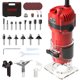 thumbnail image 1 of TEENO Fresadora compacta para madera de 1,25 HP, 6 velocidades, kit de 110 V, 1 of 7