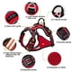 thumbnail image 4 of Arnés para perros TRUE LOVE TLH56512 de nailon reflectante ajustable, 4 of 8