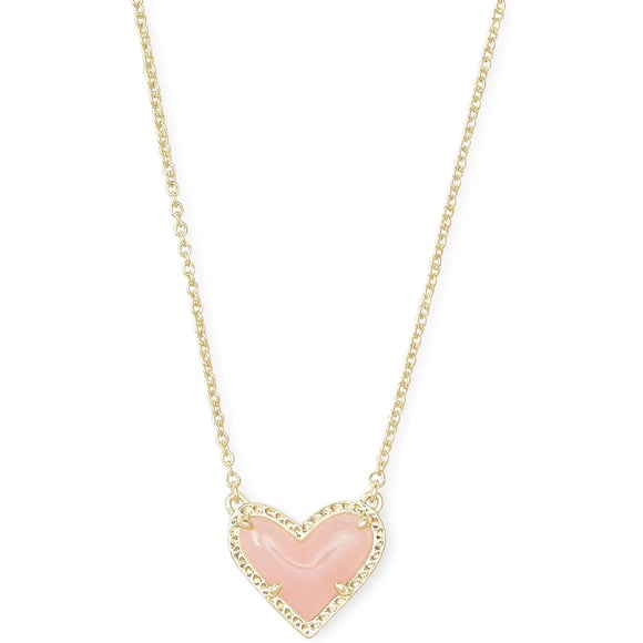 Kendra Scott Ari Heart Adjustable Length Pendant Necklace