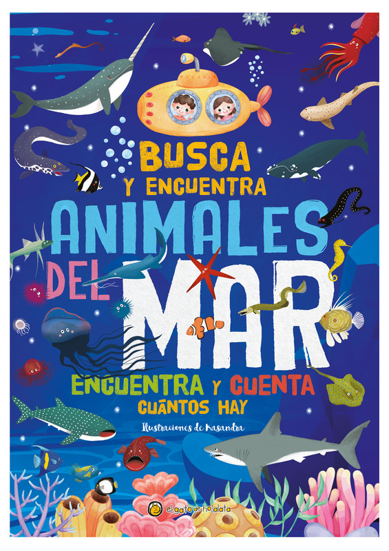 Busca Y Encuentra - Animales Del Mar - El Gato De Hojalata