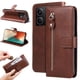 thumbnail image 1 of Funda con Cremallera para Xiaomi Redmi Note 13 5G, Carcasa Cartera de Cuero PU con Soporte y Tarjetero, 1 of 6