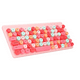 thumbnail image 2 of Set Teclado Y Mouse Inalámbrico Ergonómico Rosado, 2 of 4