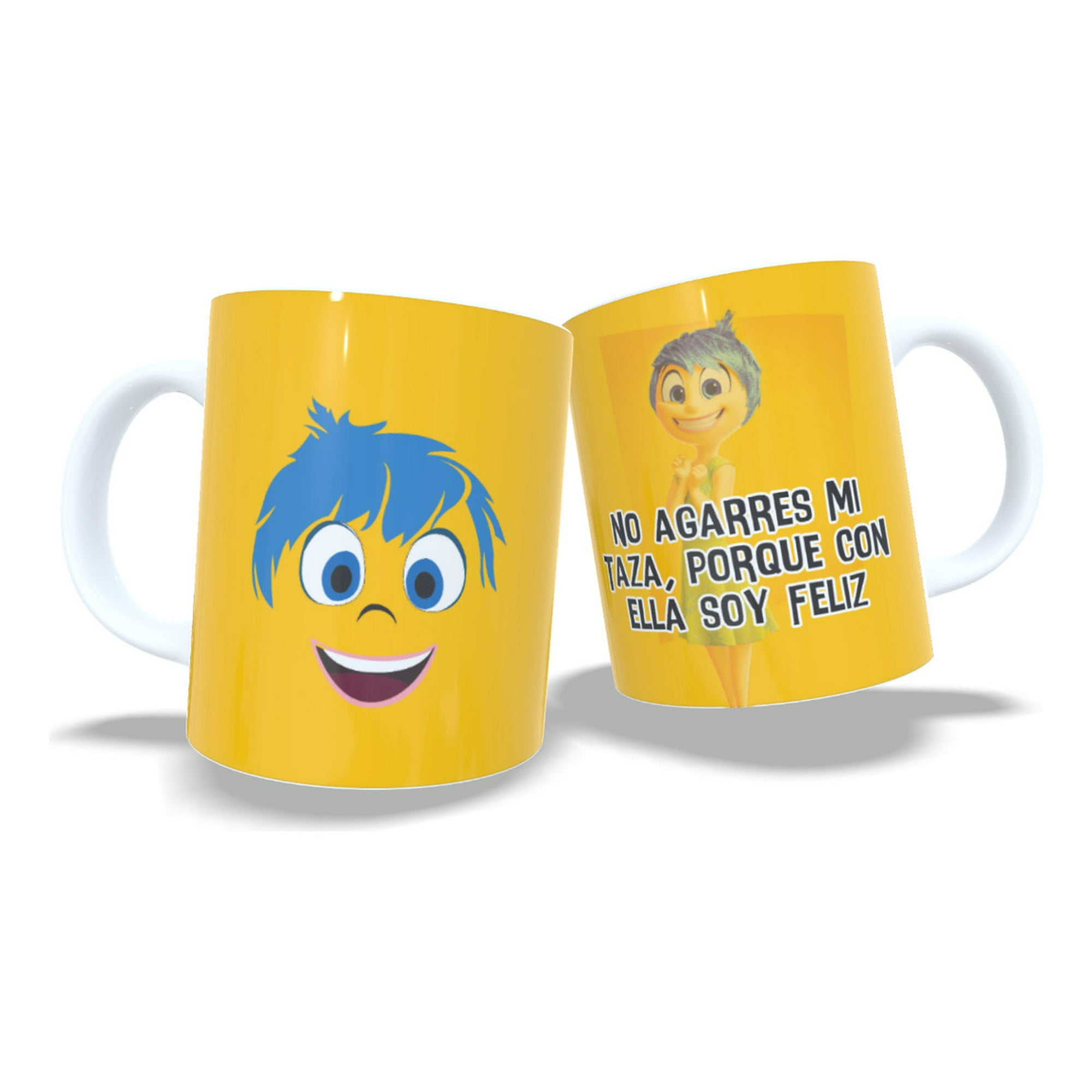 Arumistorechile - Tazon Taza Colección Intensamente 2 No Toques Mi Taza - Alegria