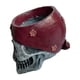 thumbnail image 5 of Cráneo Maceta Resina Artware Estatua Para Halloween Jardín Decoración Del Hogar Flor De Melocotón, 5 of 5