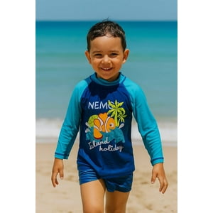 Lidl - Polera Para Playa Y Piscina Con Filtro Uv Talla 6-8 Años