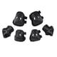 thumbnail image 3 of 6 PCS Patinaje De Rodilla Para Adultos Bicicleta Rodilla Guardia De Pulsera Code Pad Protective Set, 3 of 5