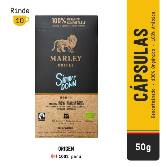 Cápsulas de Café Simmer Down Bolsa, 10 Un