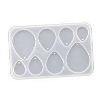 Magideal - Herramientas Para Hacer Colgantes, Portátil, Diy, Práctico Modelo De Silicona, Fundición De Resina Para Hacer Joyas, Decoración Del Hogar, Colgante De Gota De Agua