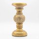 thumbnail image 1 of Porta Vela Candelabro Decorativo Elegante Dorado Flor 20cm Dorado, 1 of 4