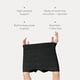 thumbnail image 3 of Pantalones cortos desechables Frida Mom para posparto, 8 piezas, negros, 3 of 6