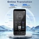 thumbnail image 2 of Traductor de idiomas con IA FieGsom M80, 142 idiomas, negro, 2 of 7