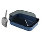 thumbnail image 1 of Caja De Arena Para Gatos, Orinal Para Gatitos, Inodoro Para Gatos Pequeños, Medianos Y Grandes, Animales Pequeños, Azul, 1 of 5