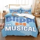 thumbnail image 3 of Juego de ropa de cama Blippi, disponible en varios tamaños, compuesto por 3 piezas: funda nórdica y fundas de almohada - Lc, 3 of 3